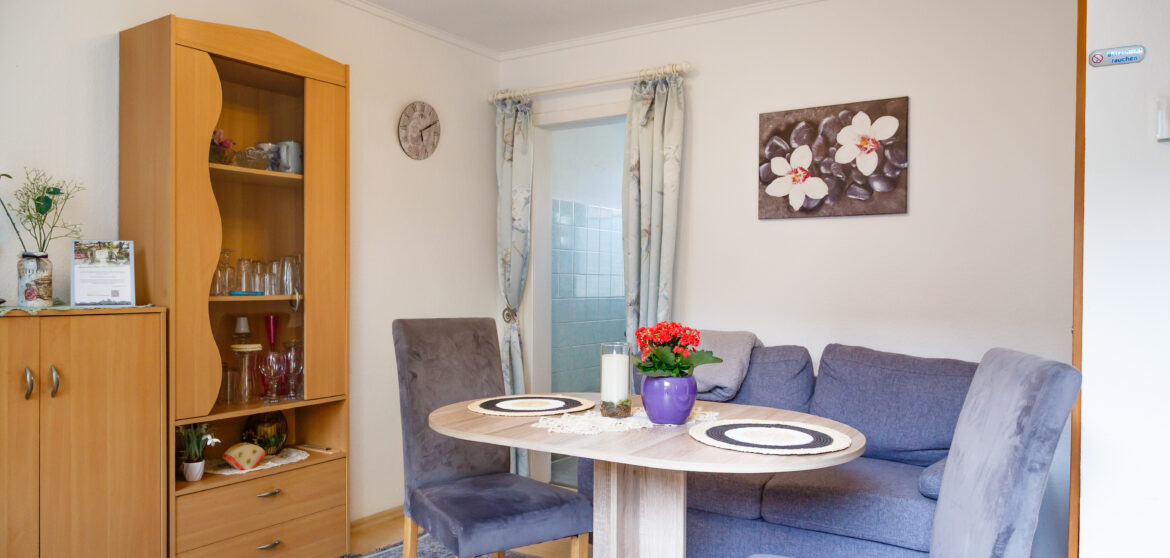 Wohnbereich Ferienwohnung Enigk